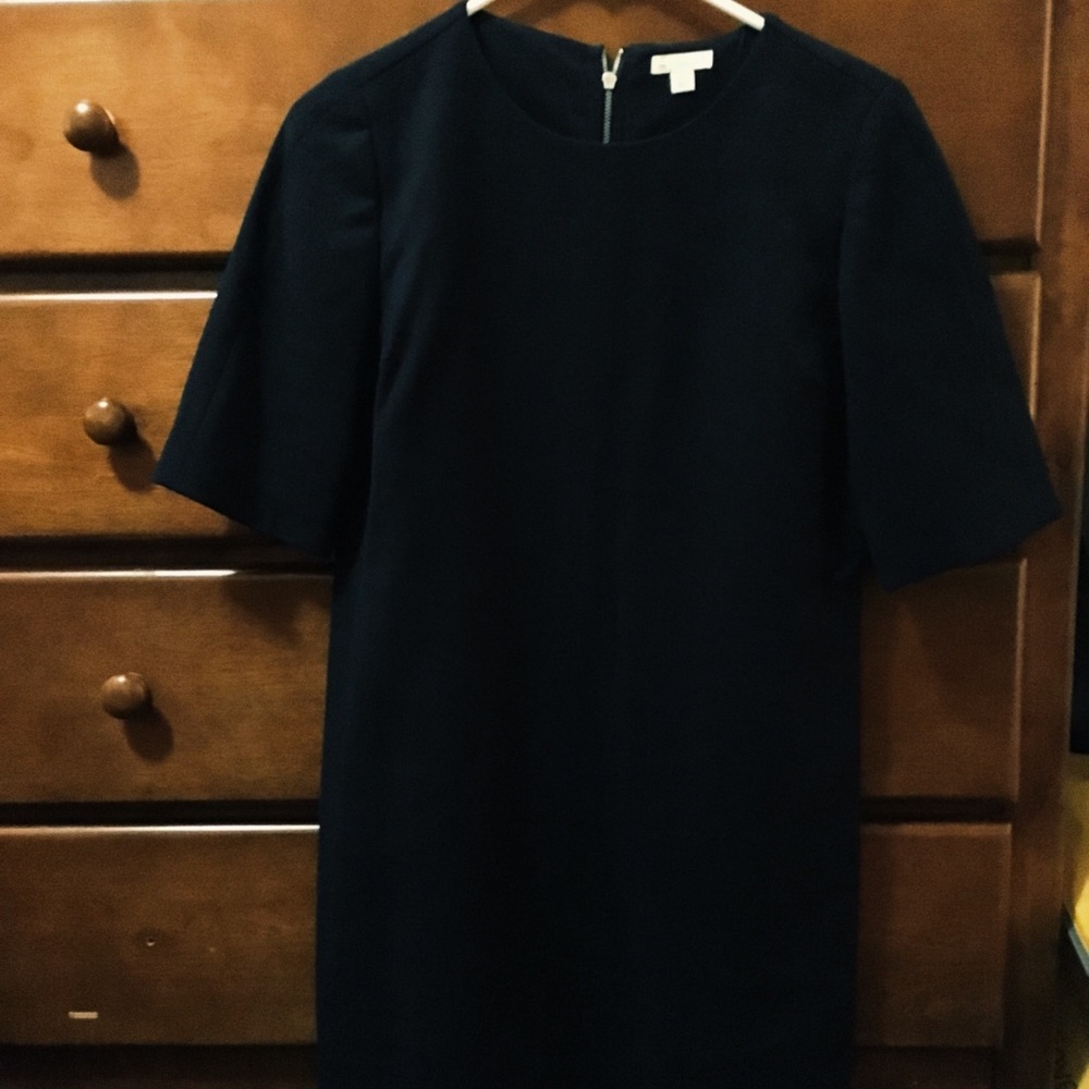 Navy blue dress